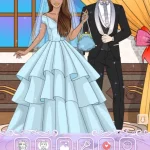 wedding coloring dress up game online